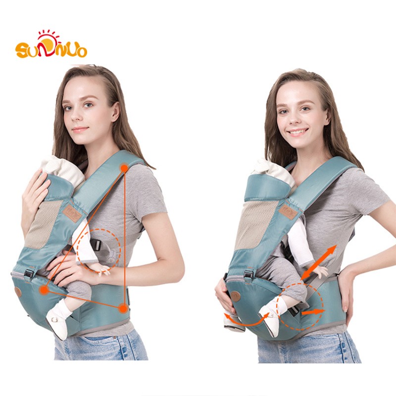 Convertible Baby Carrier Factory - All Carry Position Air Mesh