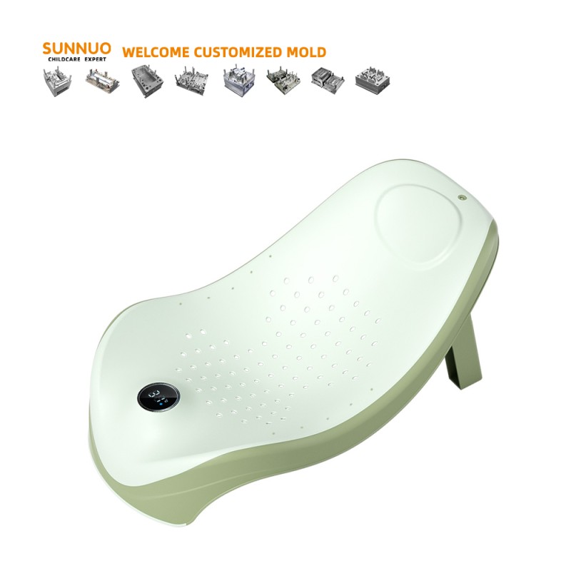 Toddler Bath Seat Manufacturer - Green Pink Color Portable Design