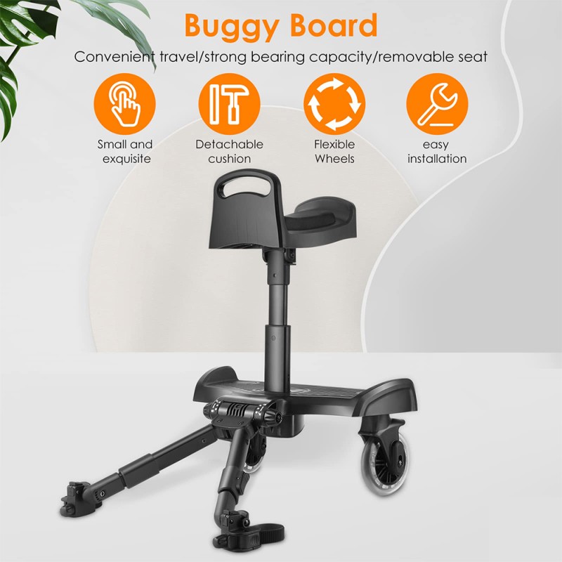 Baby Stroller for Twins Factory - Foldable Buggy with Wheels