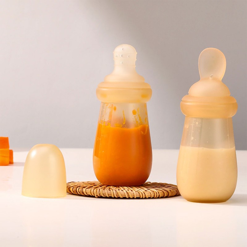 Baby Food Pouches Manufacturer - Cartoon Pattern Water Bottle