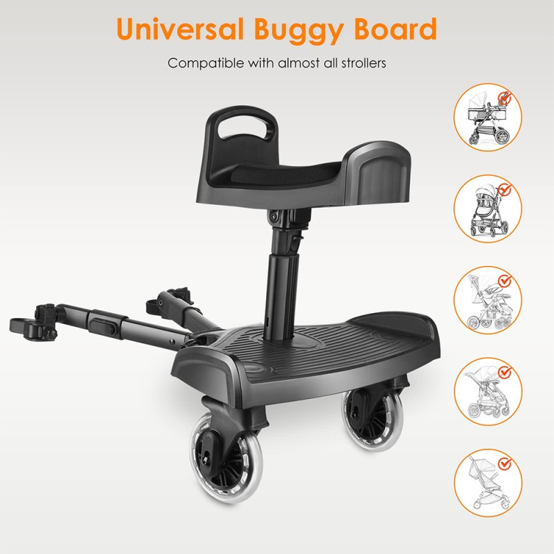 Baby Stroller for Twins Factory - Foldable Buggy with Wheels
