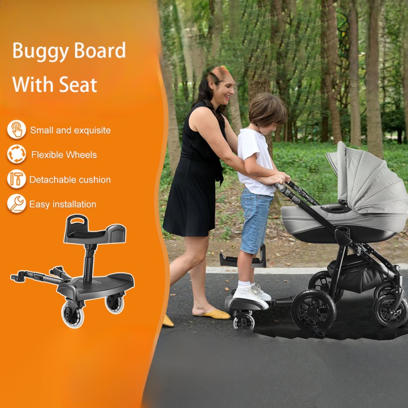 Baby Stroller for Twins Factory - Foldable Buggy with Wheels