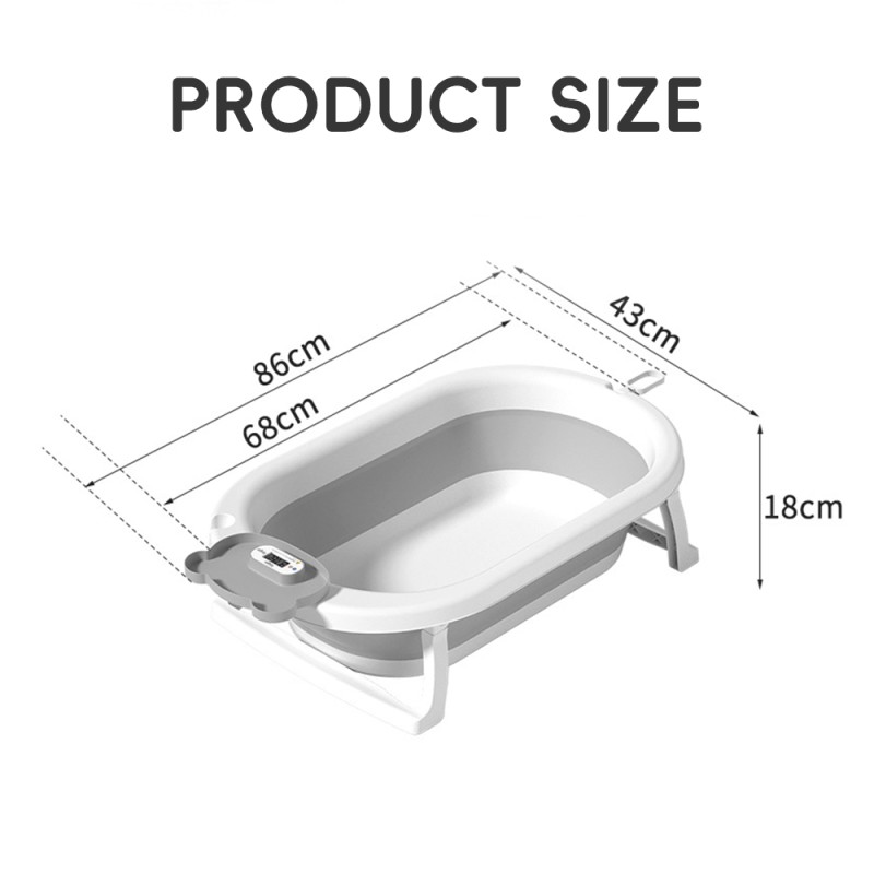 Portable Baby Bathtub Factory - Foldable Cushioned Safe Material