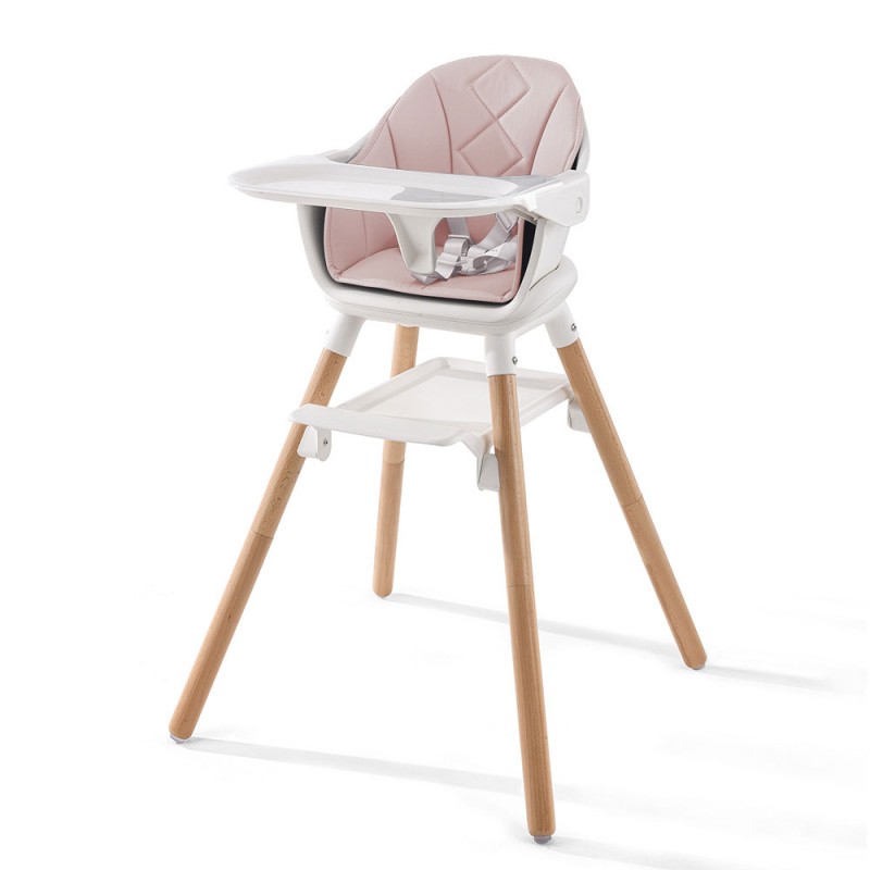 Aluminum Alloy High Chair Factory - Removable Seat Tray Design