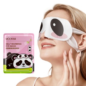 Manufacturer Private Label Disposable Self Heating Hot Compress Sleep Steam Spa Steam Eye Mask Eye Patch
