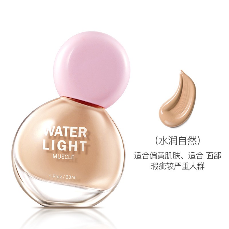 OEM Private Label Concealer Liquid Foundation Moisturizing Whitening Waterproof Long Lasting Face Makeup Foundation