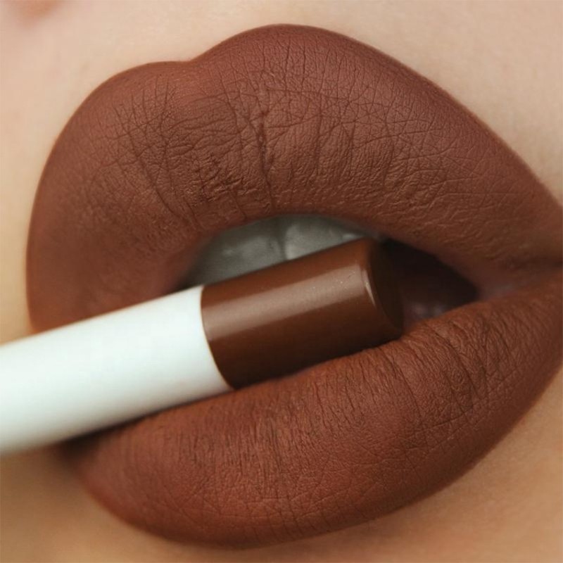 Wholesale Vegan Creamy Lip Liner Private Label Waterproof Brown Lip Liner Pencil