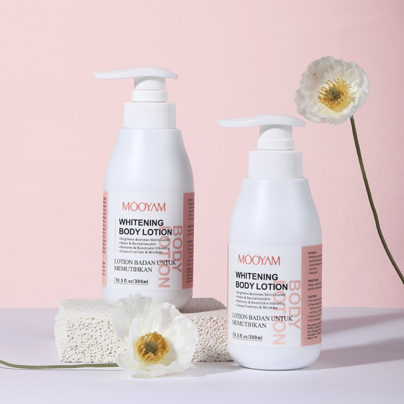 High Quality Wholesale Private Label Luxury Moisturizing Nourishing Lightening Natural Skin Whitening Body Lotion