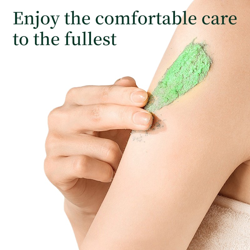 Private Label Natural Matcha Aloe Vera Face and Body Scrub for Exfoliating Whitening Brightening MOOYAM OEM Sugar Body Scrub