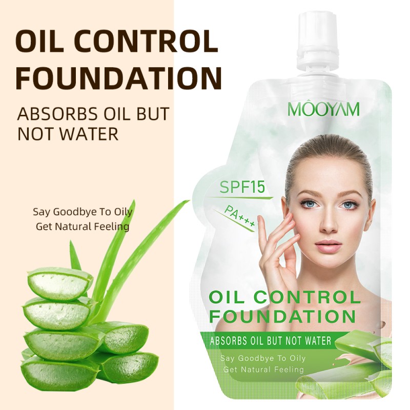 Private Label Makeup Foundation Full Coverage Liquid Foundation Wholesales Female Waterproof Foundation