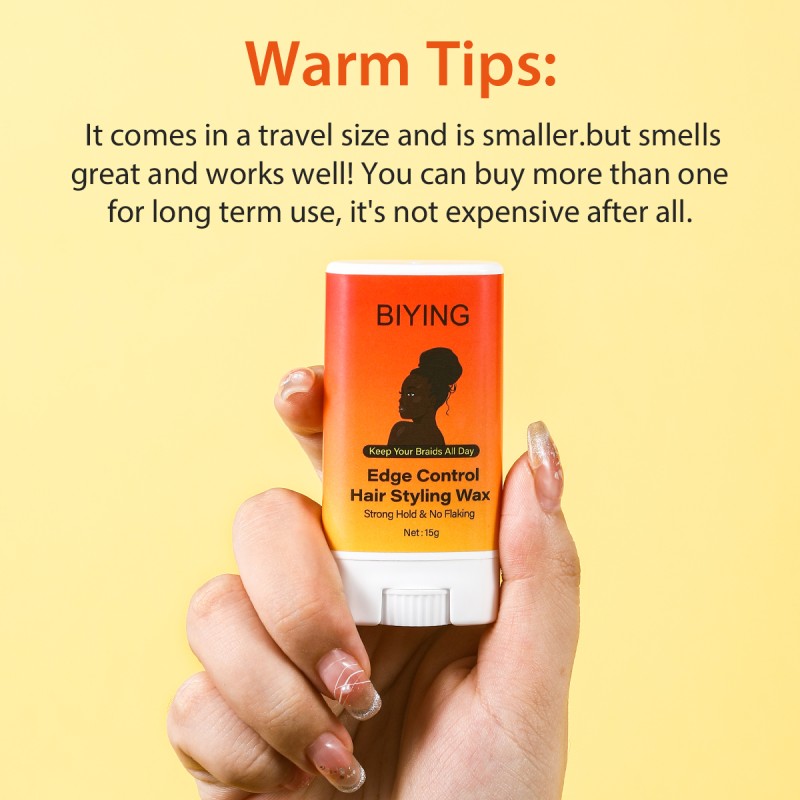 Private Label 5 Types Hair Wax Stick OEM OBM ODM Strong Hair Styling Wax Long-lasting Strong Holding Hair Wax Stick