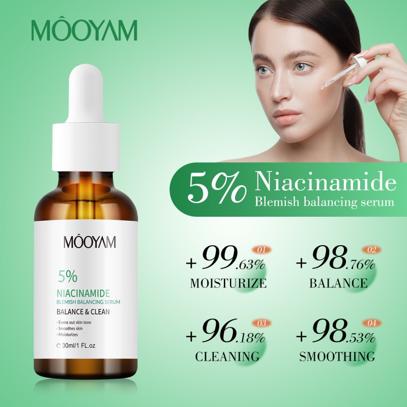 Niacinamide Blemish Serum Private Label Natural Lightening Skin Care Products Whitening Brightening Face Serum