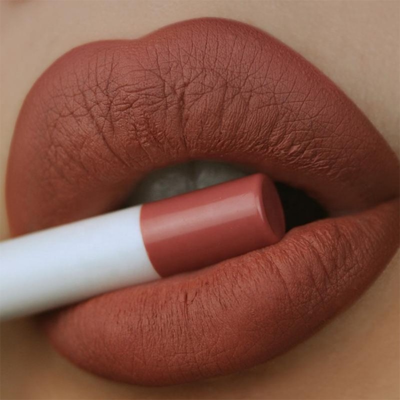 Wholesale Vegan Creamy Lip Liner Private Label Waterproof Brown Lip Liner Pencil