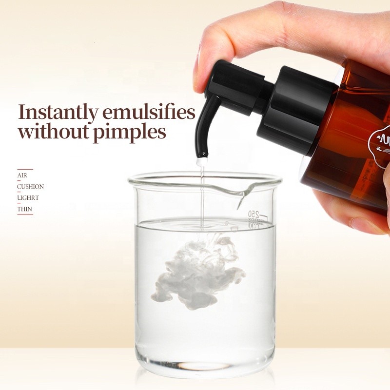 Private Label Custom Organic Tea Seed Essence Heavy Makeup Cleansing Oil Gentle Cleaning 3 in 1 Eye Lip Face Makeup Remover Oil