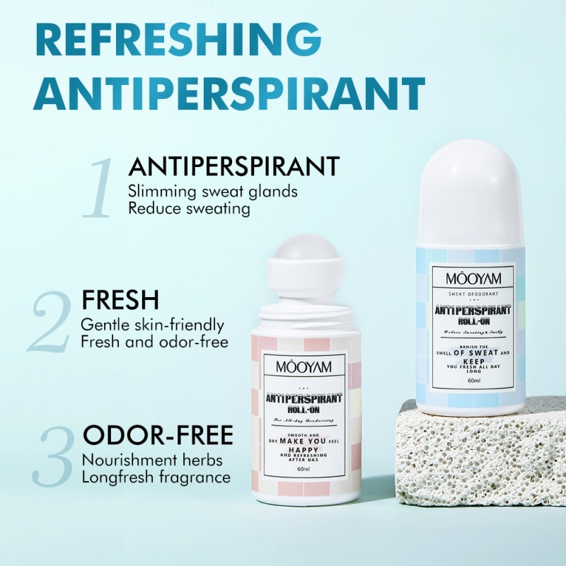 Private Label Body Deodorant Long Lasting Roll-On Deodorant Stick Women Men Antiperspirant Deodorant