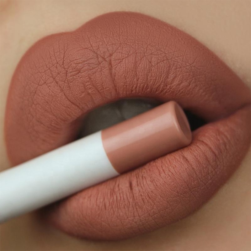 Wholesale Vegan Creamy Lip Liner Private Label Waterproof Brown Lip Liner Pencil