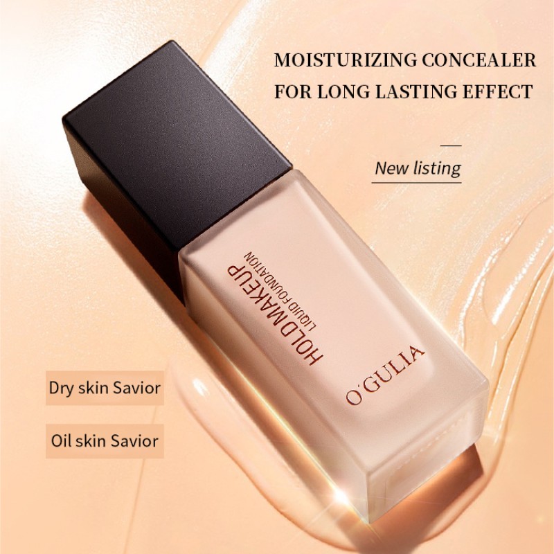 Matte Foundation Private Label Waterproof Whitening Moisturizing Long Lasting Full Coverage Liquid Foundation