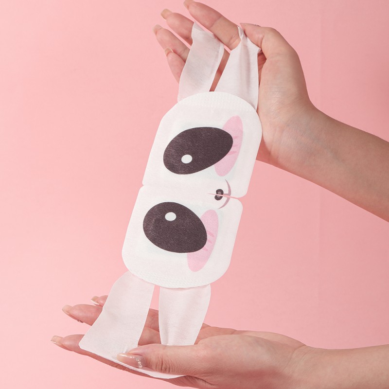 Manufacturer Private Label Disposable Self Heating Hot Compress Sleep Steam Spa Steam Eye Mask Eye Patch