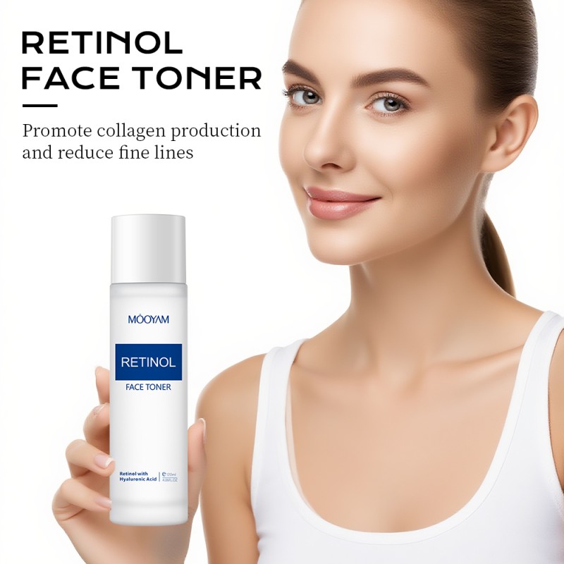 Private Label MOOYAM Face Care Products Retinol Vitamin a Toner Water Hydrating Moisturizing Antioxidant Retinol Facial Toner