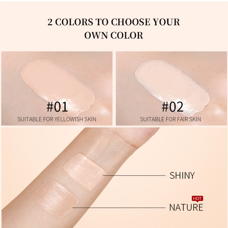 Matte Foundation Private Label Waterproof Whitening Moisturizing Long Lasting Full Coverage Liquid Foundation