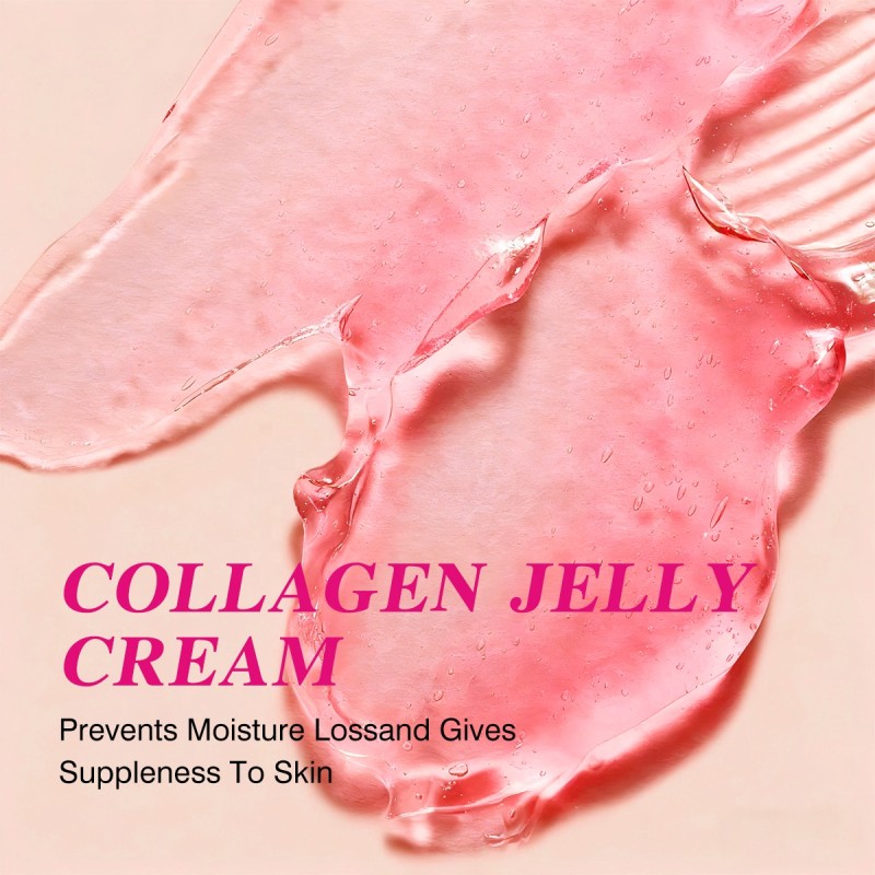 Collagen Niacinamide Jelly Cream Private Label Pore Shrinking Hydrating Anti Aging Jelly Cream for Face Dark Spots