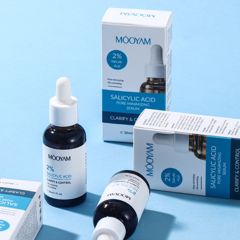 Salicylic Acid Pore Shrinking Serum Face Removing Large Pores Tightening Facial Pore Minimizing Skin Care Serum