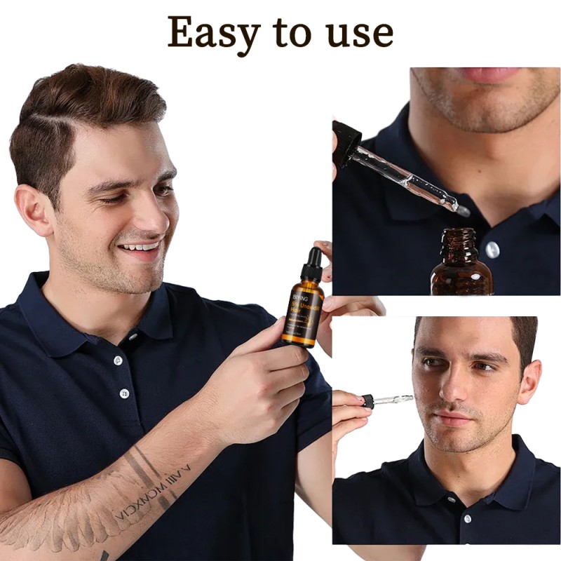 Private Label 5% Unoxidil Hair Nourishing Serum Powerful Hair Moisturizing Formula Smooth 30ml MOOYAM OEM Hair Care Growth Serum