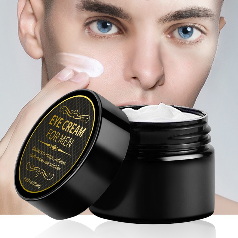 Men Eye Cream Factory - Wholesale Natural Vegan Smooth Fine Lines Restore Eye Bags Cream
