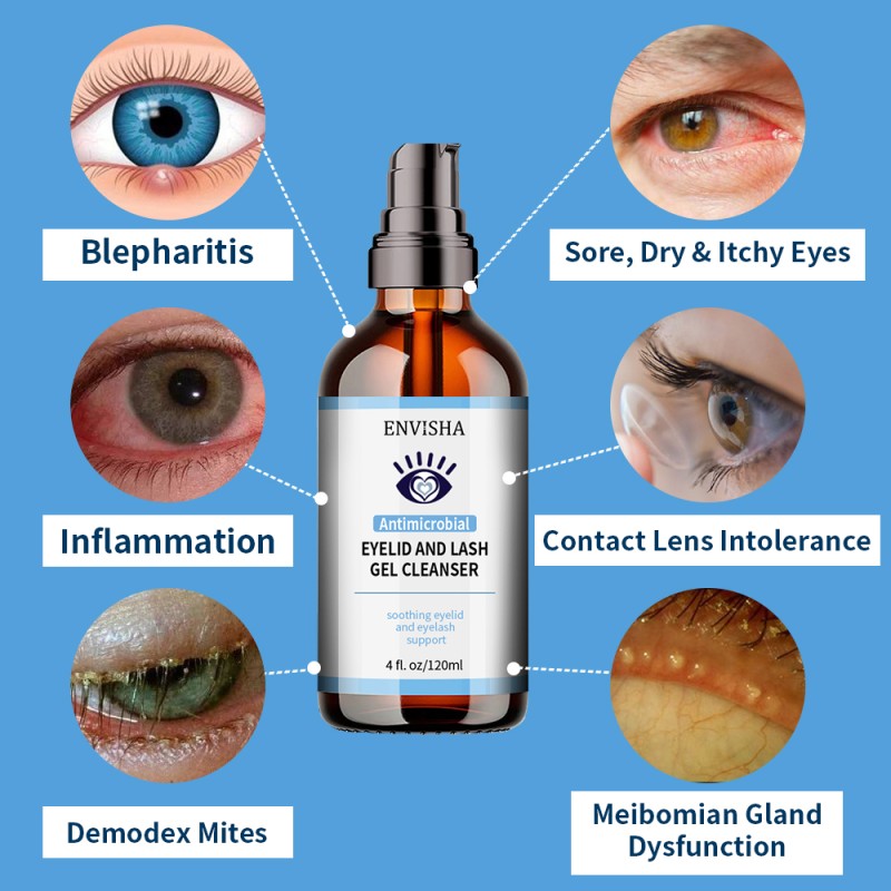 Eyelid Cleanser Gel Manufacturer - OEM ODM Non-Irritating Soothing Vegan Lash Cleaning Cream