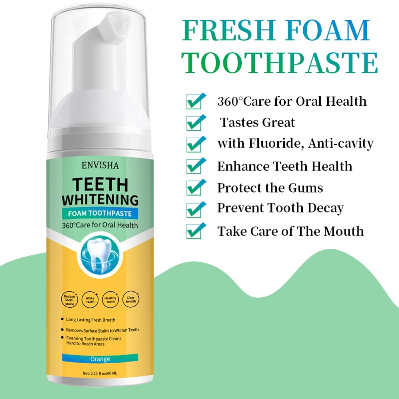 Tooth Mousse Manufacturer - OEM ODM Vegan Mint Tooth Mousse Teeth Whitening Foam