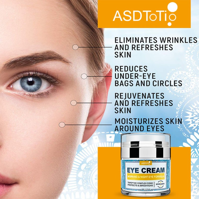 Eye Serum Manufacturer - Hot Selling Vitamin C Eye Cream with Shea Butter for Dark Circles