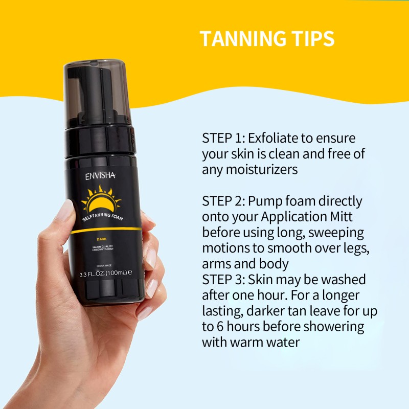Self Tanning Mousse Manufacturer - 2022 Summer Temporary Fast Dry Body Tanning Mousse