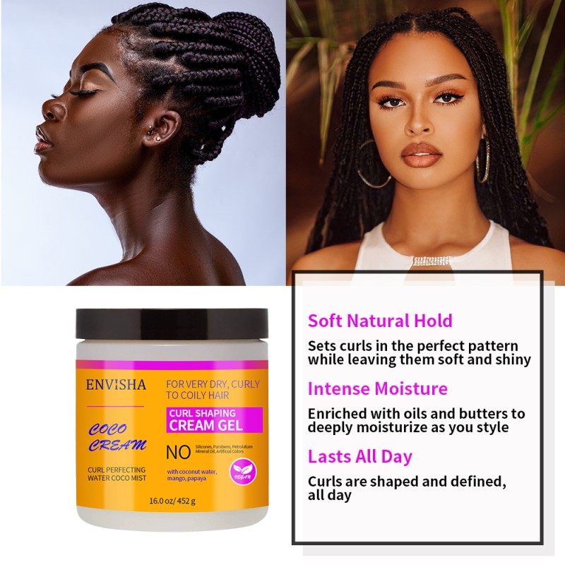 Hair Butter Manufacturer - Private Label Organic Coconut Shea Butter Curling Cream