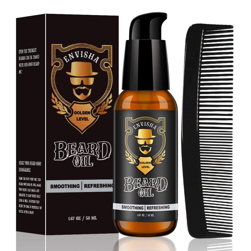 Beard Growth Softener Oil Factory - Natural Herbal Nourishes Restore Moisture Beard Softener Oil