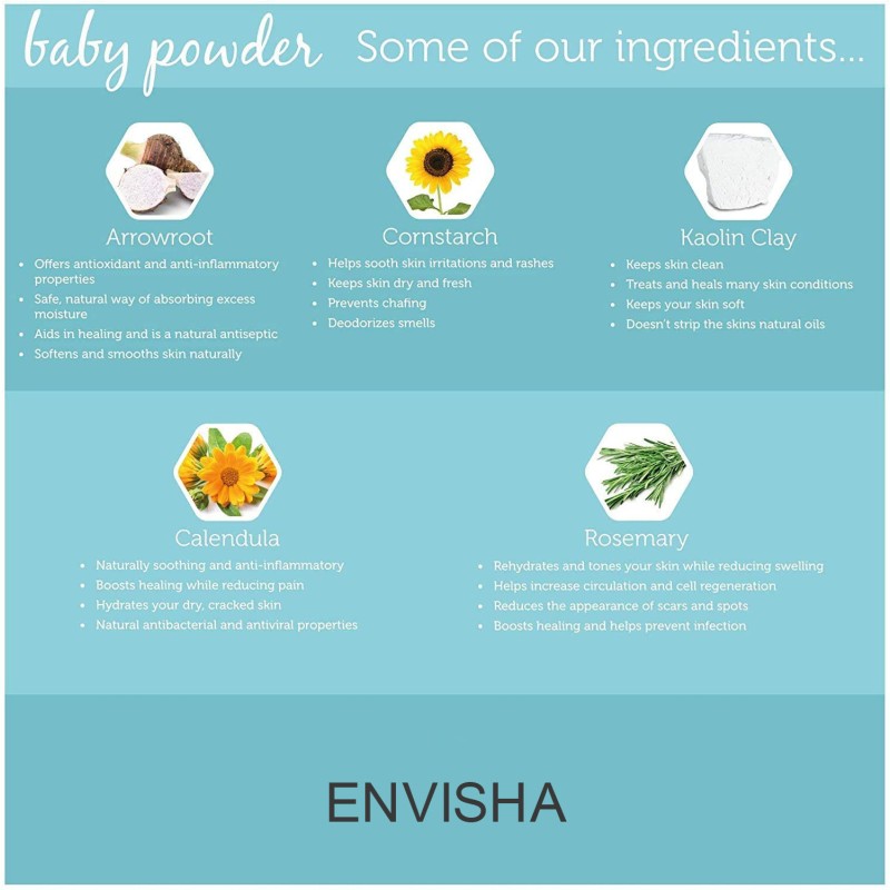 Baby Powder Manufacturer - High Quality Scent Vegan Talc Free Cornstarch Baby Powder