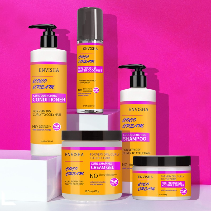 Shampoo Manufacturer - Organic Dry Curly Coily Hair Moisturizing Softens Shampoo