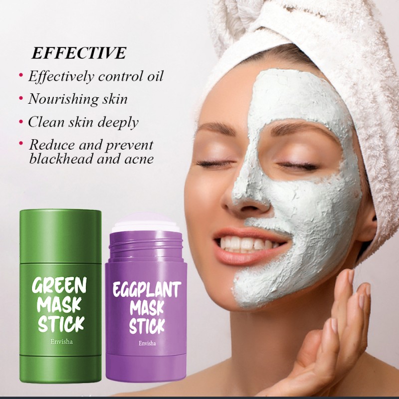 Acne Treatment Stick Factory - Wholesale Green Tea Poreless Deep Cleanse Mask Stick