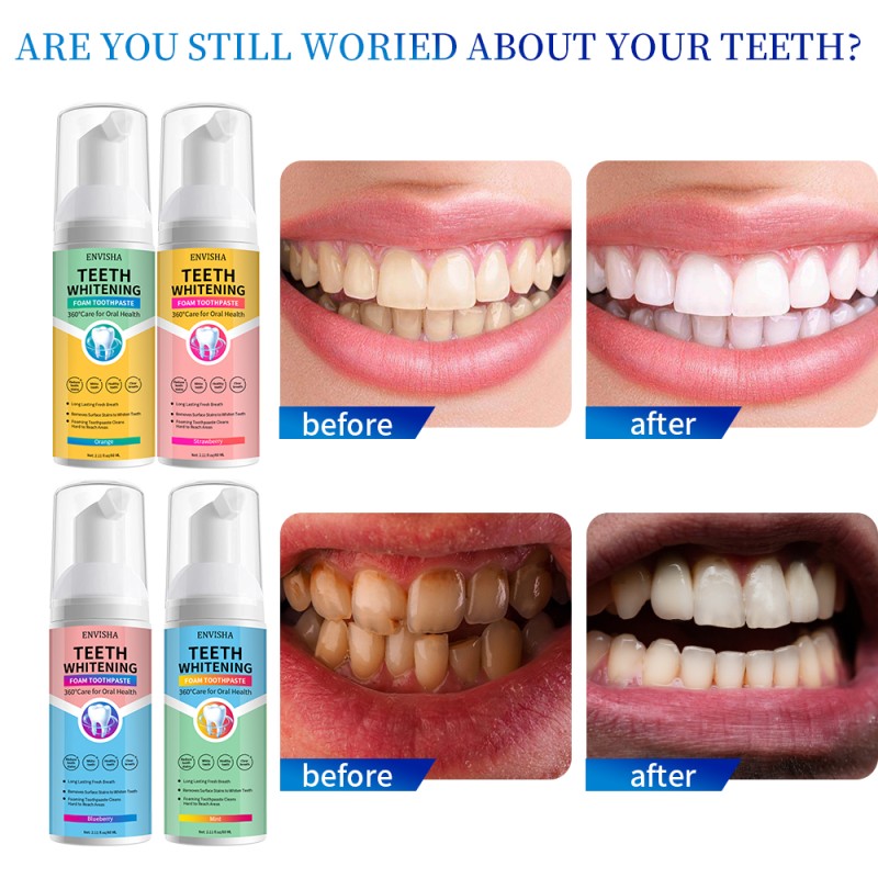 Kids Foam Toothpaste Factory - Organic Vegan Toddler Low Fluoride Anti Cavity Cleaning Mousse