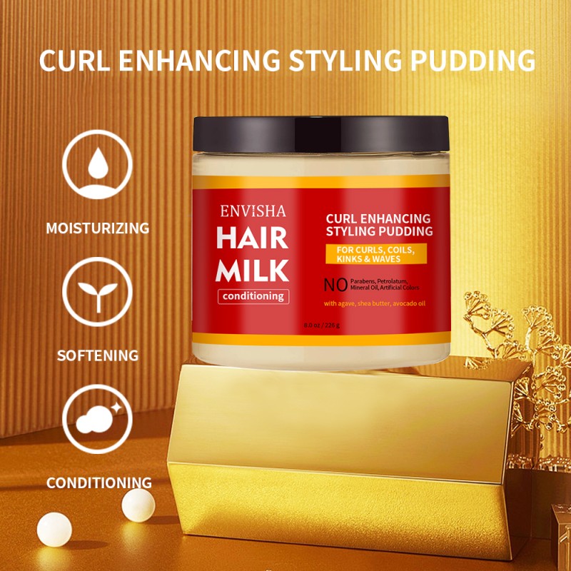 Hair Butter Cream Factory - Natural Black Men Hair Styling Milk Curl Defining Butter