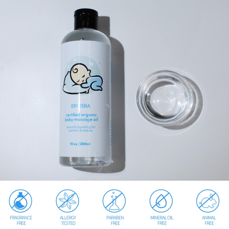 Baby Massage Oil Manufacturer - High Quality Natural Shea Butter Organic Vegan Body Massage Oil