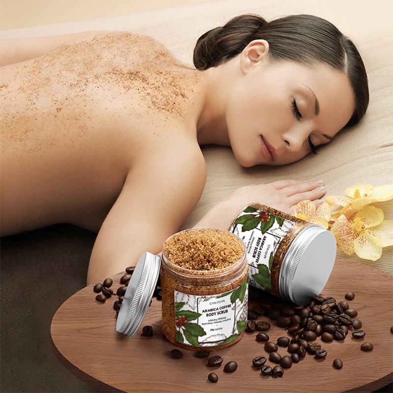 Body Scrub Manufacturer - Private Label Arabic Black Coffee Exfoliator Scrub