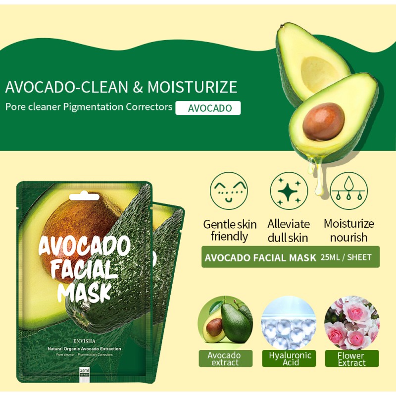 Facial Mask Sheet Manufacturer - Private Label Pure Natural Anti Aging Fruit Mask