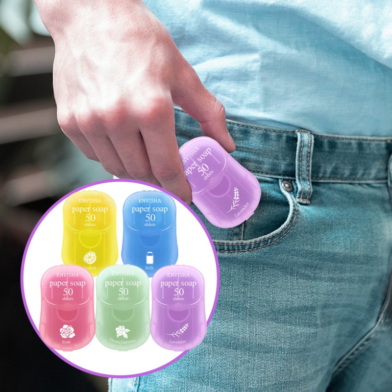 Soap Sheets Factory - Wholesale Water Soluble Paper Portable Hand Washing Organic Sheets