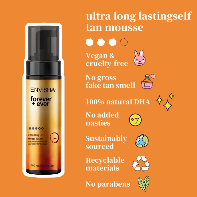 Fake Tan Foam Factory - UV Face Tanners Intensive Mens Women Bronzer Tanning Mousse