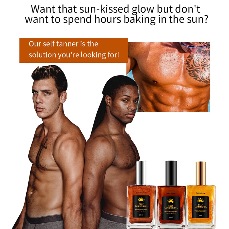 Self Tanning Drops Factory - Private Label Vegan Organic Natural Glow SPF Tan Drops