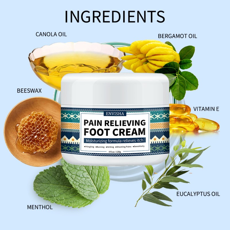 Exfoliating Feet Cream Manufacturer - Natural Dead Skin Remover Moisturizer Toenail Softener Cream