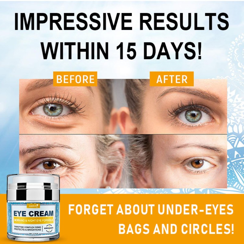 Eye Serum Manufacturer - Hot Selling Vitamin C Eye Cream with Shea Butter for Dark Circles