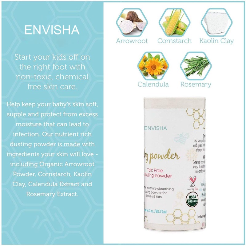 Baby Powder Manufacturer - High Quality Scent Vegan Talc Free Cornstarch Baby Powder