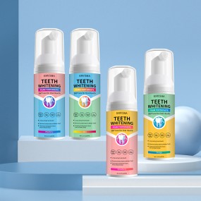 Kids Foam Toothpaste Factory - Organic Vegan Toddler Low Fluoride Anti Cavity Cleaning Mousse