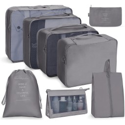 Storage Bags Manufacturer - 8-Piece Set Waterproof Zipper